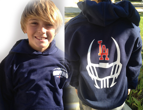 The Helmet Sweatshirt- Youth and Adult